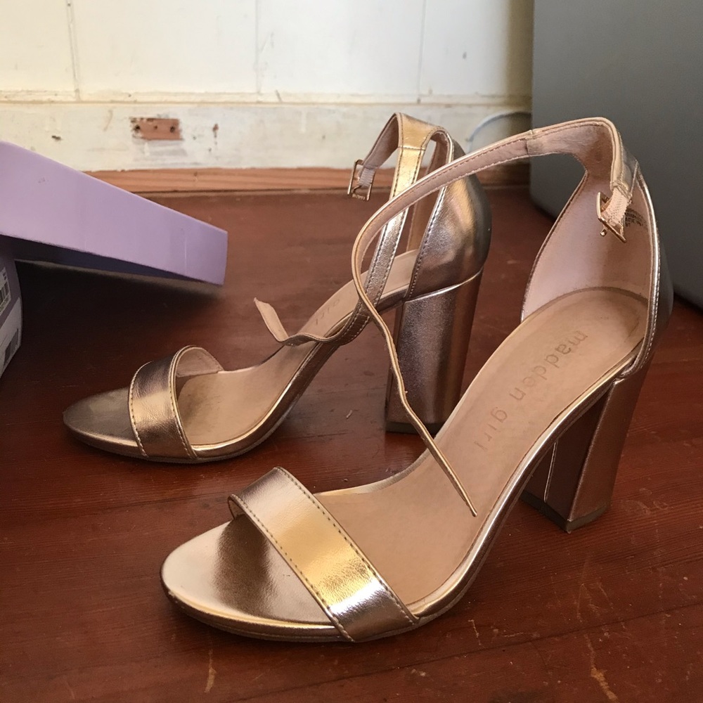 Steve Madden | rose gold heels